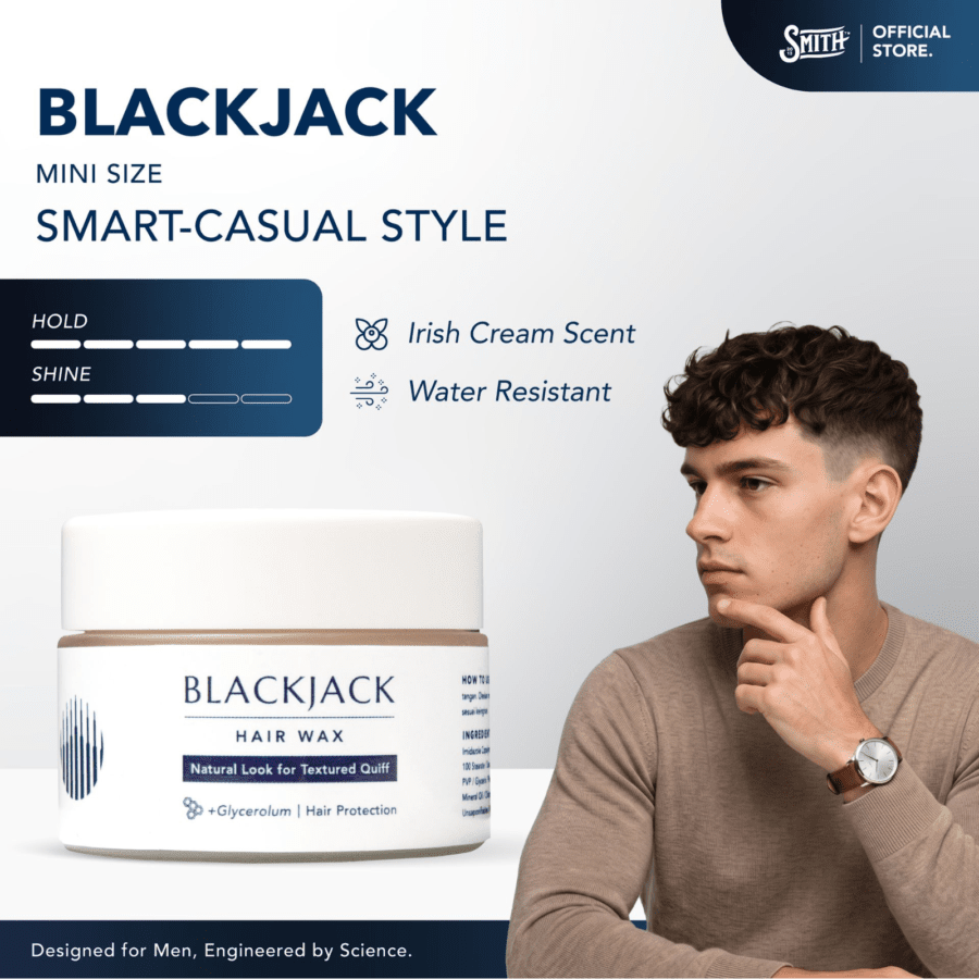 Smith Blackjack Hair Premium Wax Travel Size