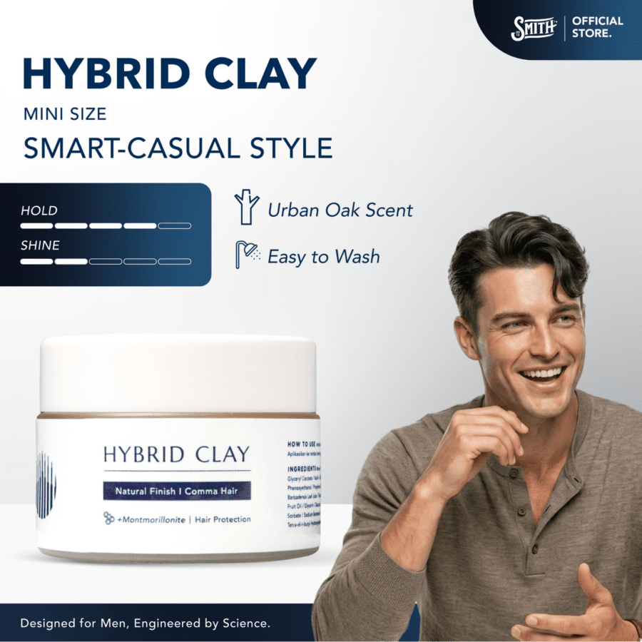 Smith Hybrid Clay Hair Pomade Travel Size