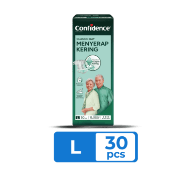 Confidence Popok Dewasa Perekat Classic Day L 30s