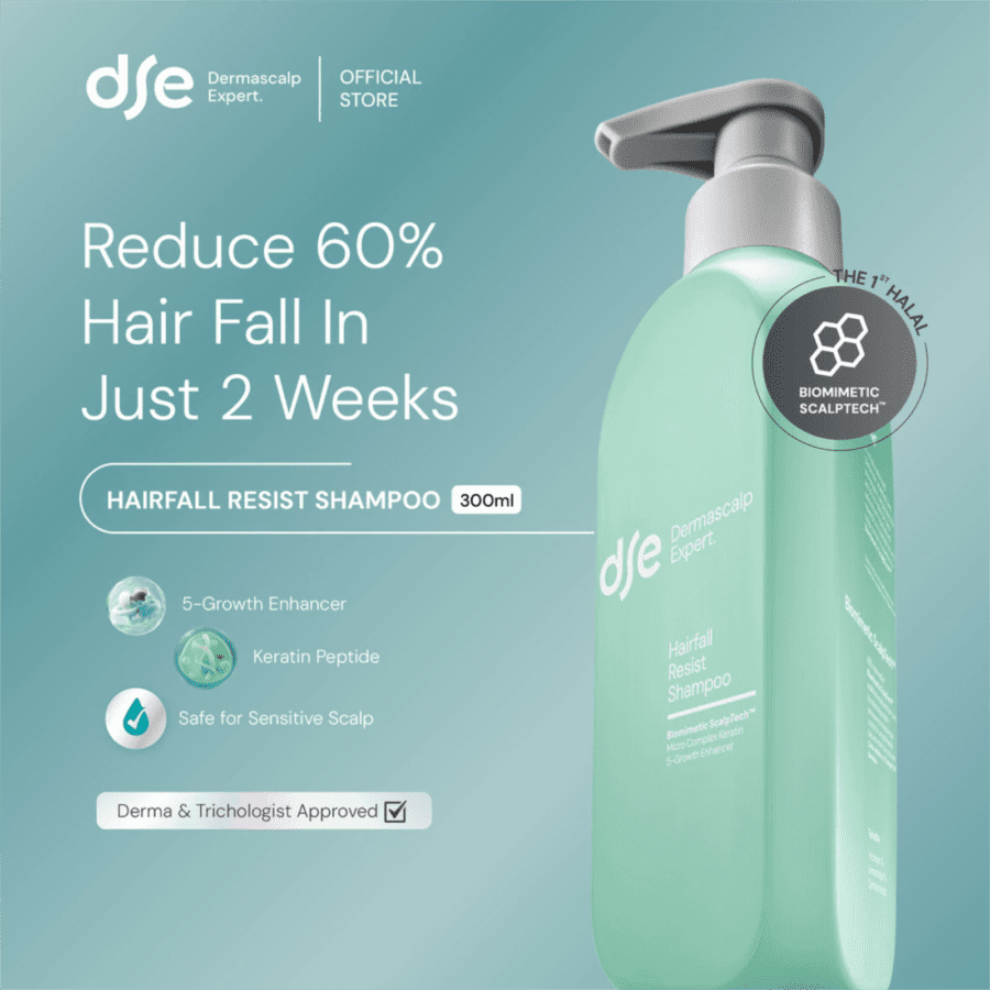 DSE Dermascalp Expert Hairfall Resist Shampoo