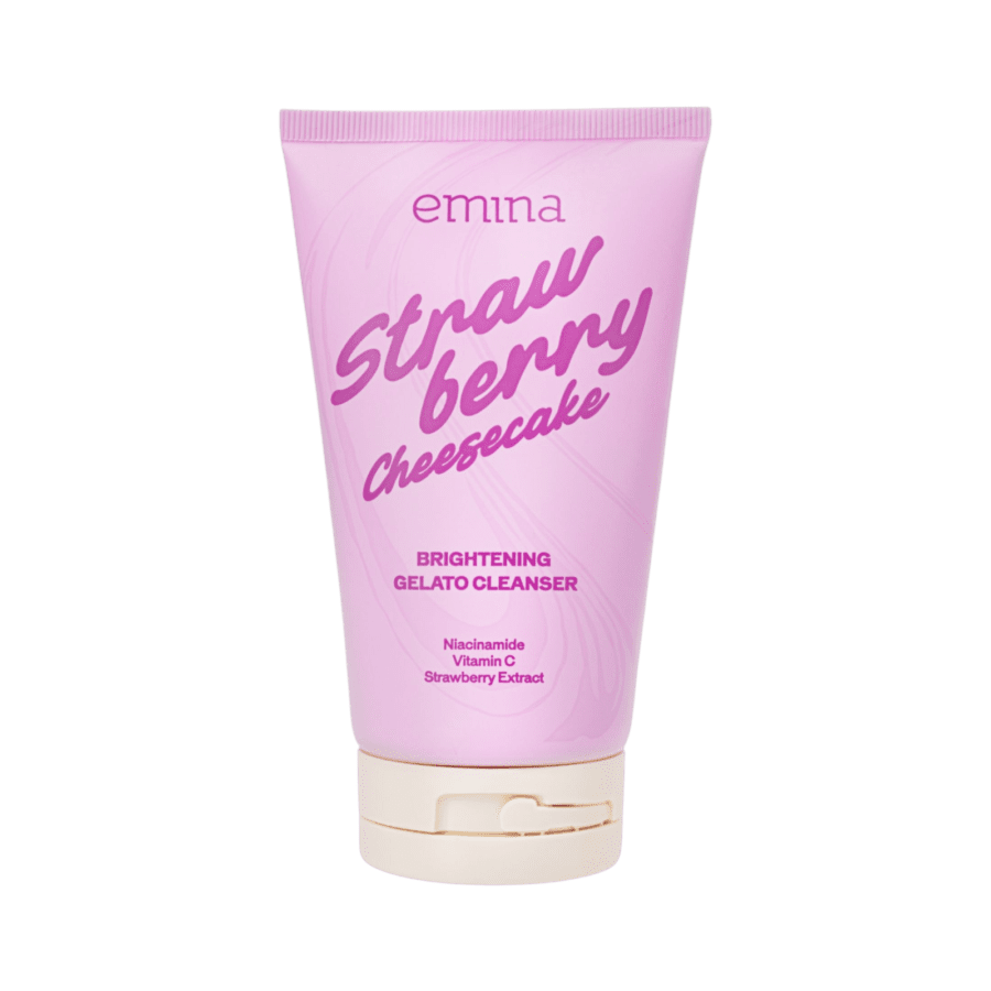 Emina Strawberry Cheesecake Brightening Gelato Cleanser Tube