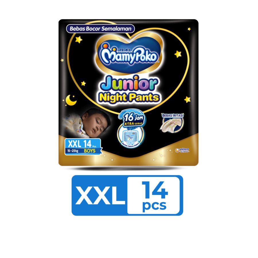 Mamypoko Boy Junior Night Pants Diapers XXL14
