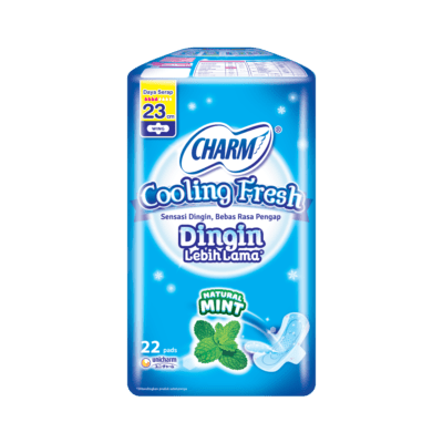 Charm Cooling Fresh Wing 23cm Pembalut Kewanitaan