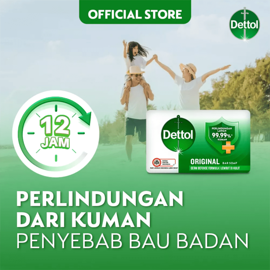 Dettol Original Antibacterial Barsoap