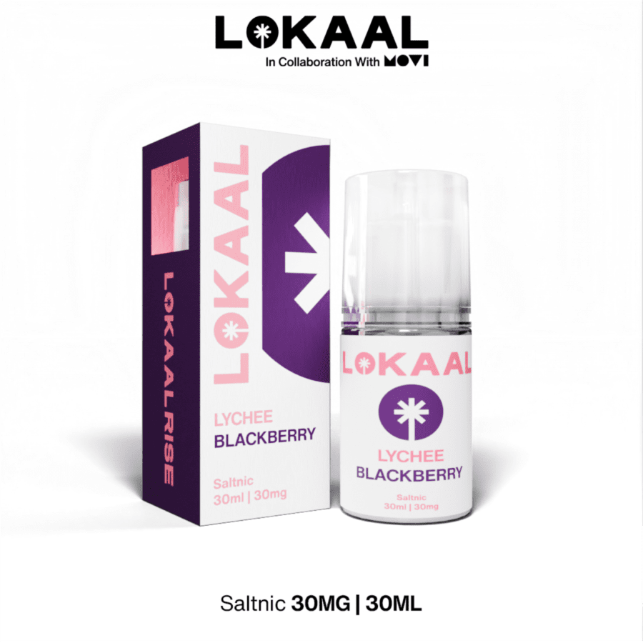 Lokaal Lychee Blackberry Saltnic E-Liquid Rokok Elektrik 30mg