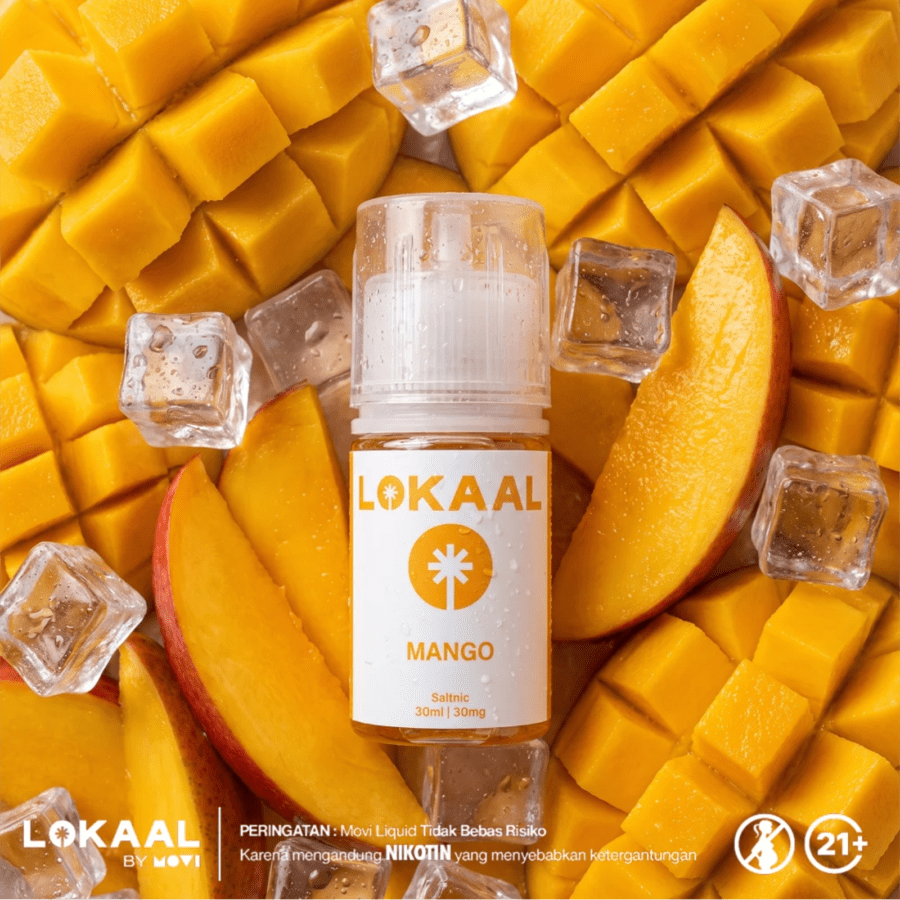 Lokaal Mango Saltnic E-Liquid Rokok Elektrik 30mg