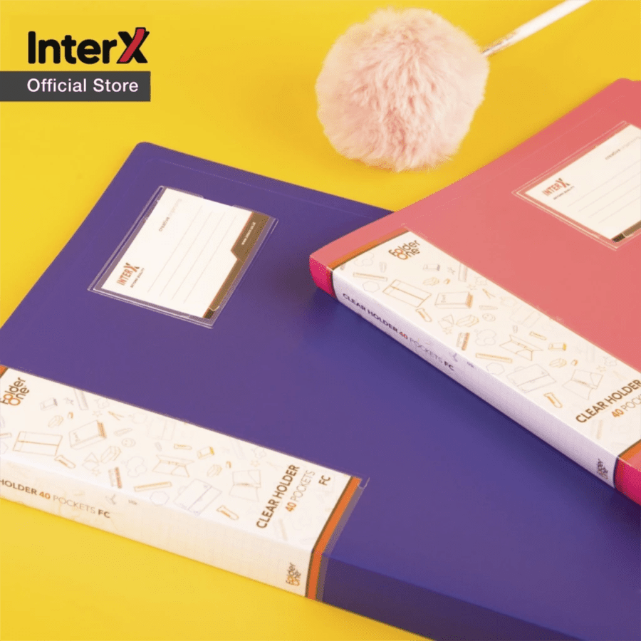 InterX Folder Clear Holder Black FC 40 (Display Album)
