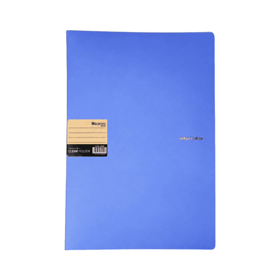 InterX Folder Clear Holder Macarons Blue FC 40 (Display Album)