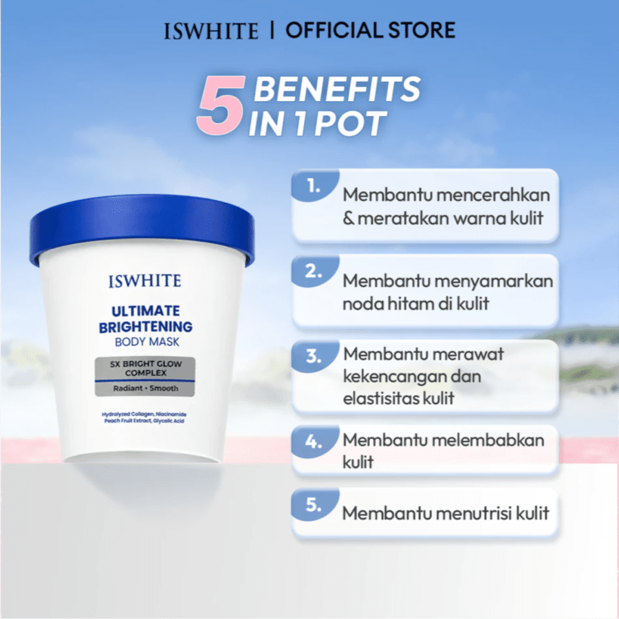 Iswhite Ultimate Brightening Body Mask