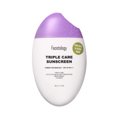 Facetology Triple Care Sunscreen SPF 40 PA +++