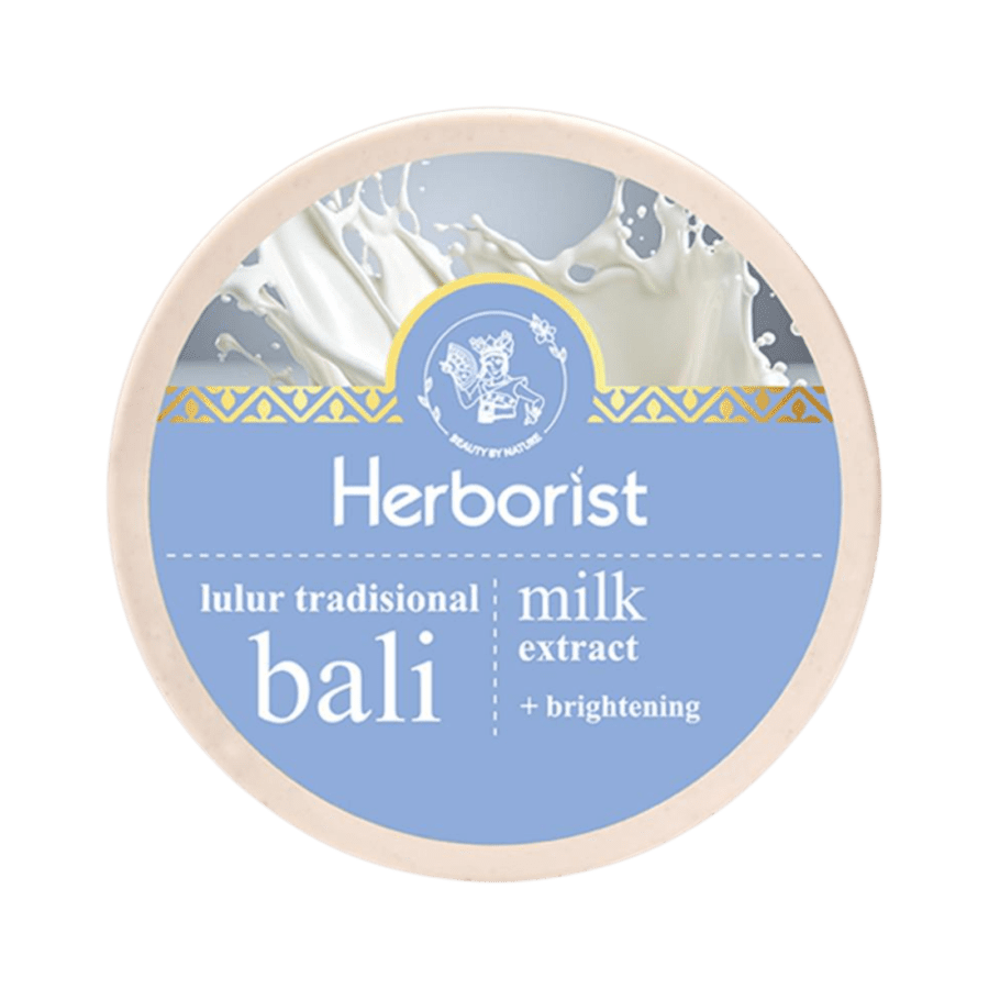 Herborist Milk Extract + Brightening Lulur Tradisional Bali