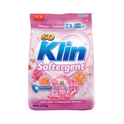 SoKlin Softergent Peony & Rose Deterjen Bubuk