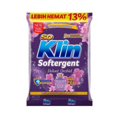 SoKlin Softergent Velvet Orchid Deterjen Bubuk