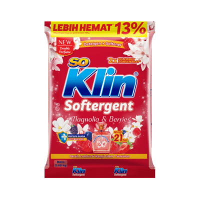 SoKlin Softergent Magnolia & Berries Deterjen Bubuk