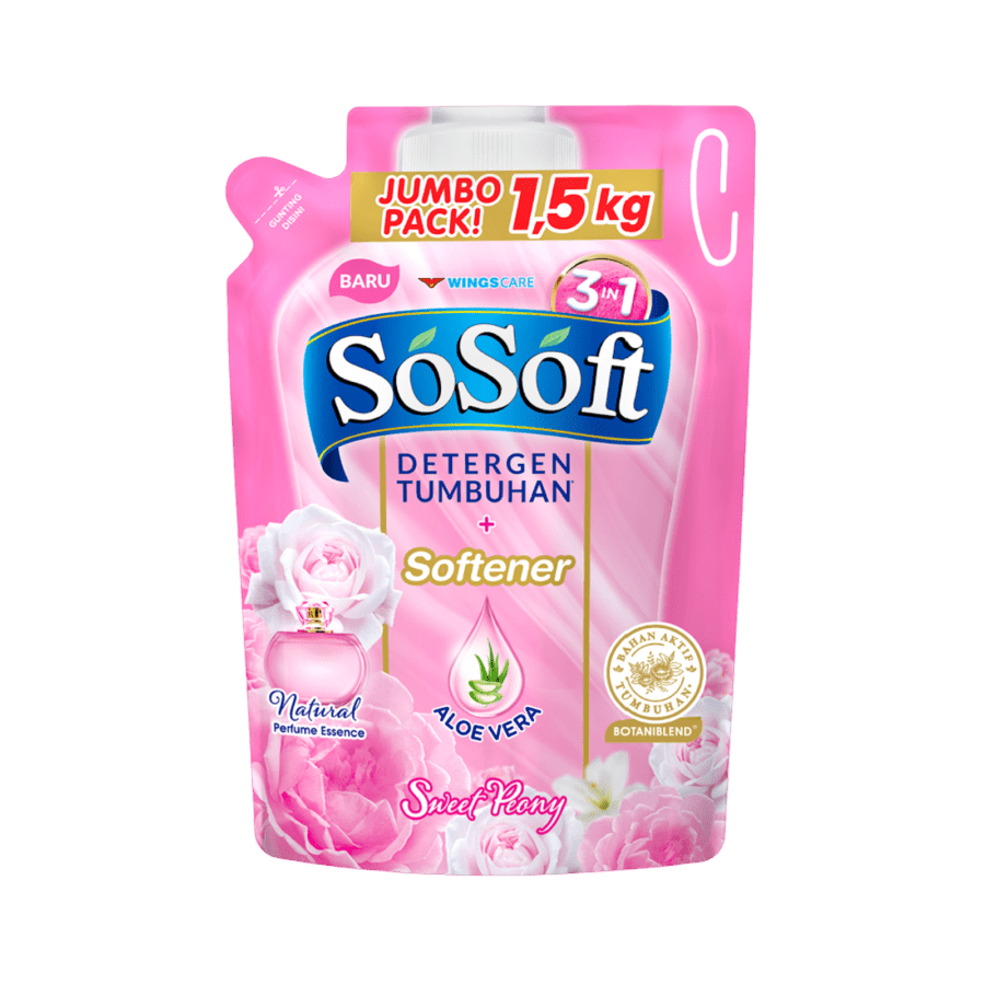 So Soft Sweet Peony Deterjen Cair Pouch
