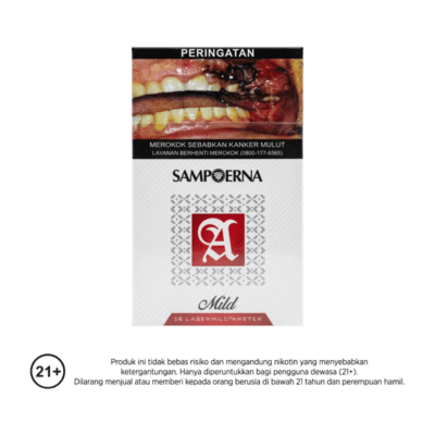 Sampoerna A Mild Red Box Filter Rokok Batang