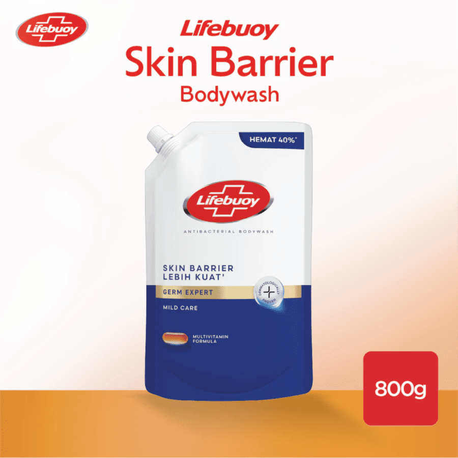 Lifebuoy Mild Care Anti Bacterial Body Wash Pouch
