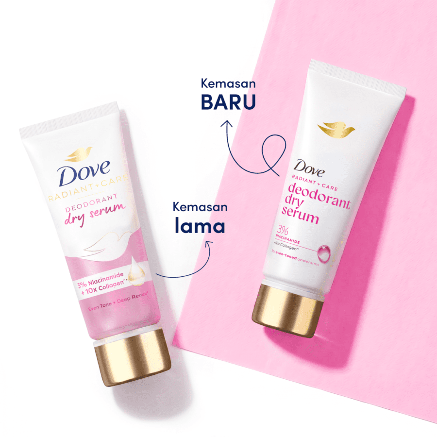 Dove Pink Radiant + Care +10x Collagen Deodorant Dry Serum