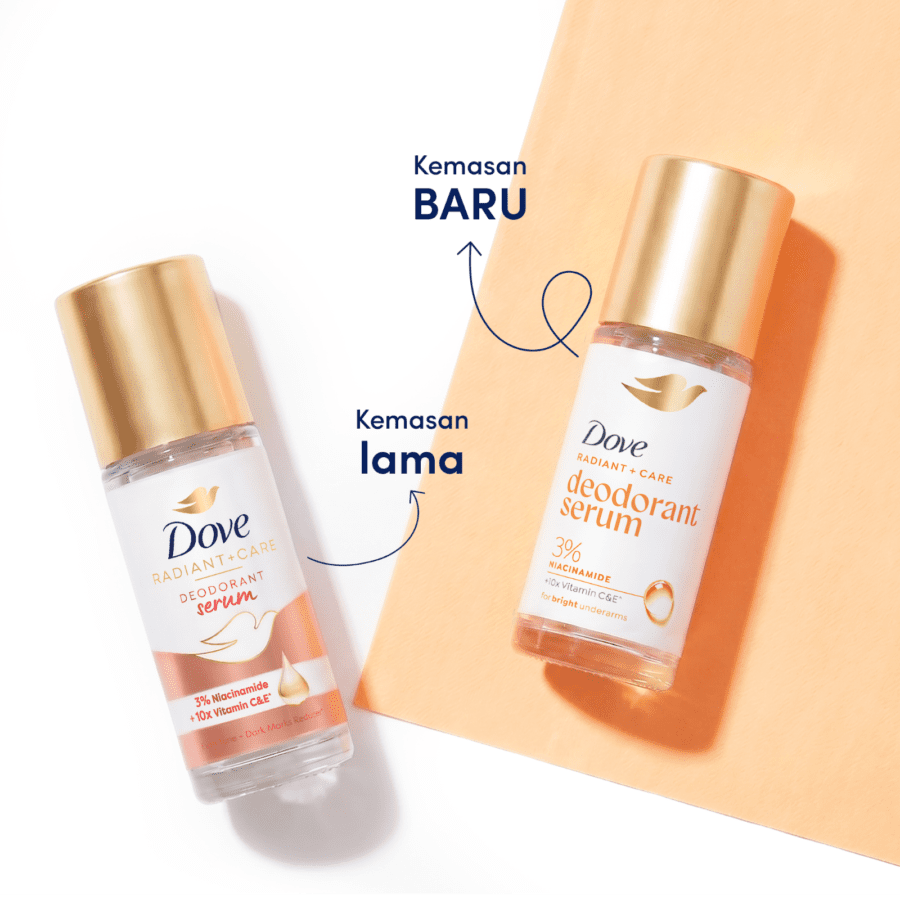 Dove Orange Radiant + Care +10x Vitamin C & E Deodorant Serum Roll On
