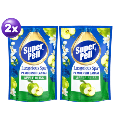 Bundle Isi 2 Superpell Apple Bliss Pembersih Lantai
