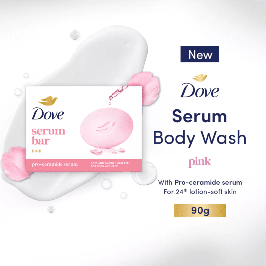Dove Pro-Ceramide Serum Bar Pink Barsoap