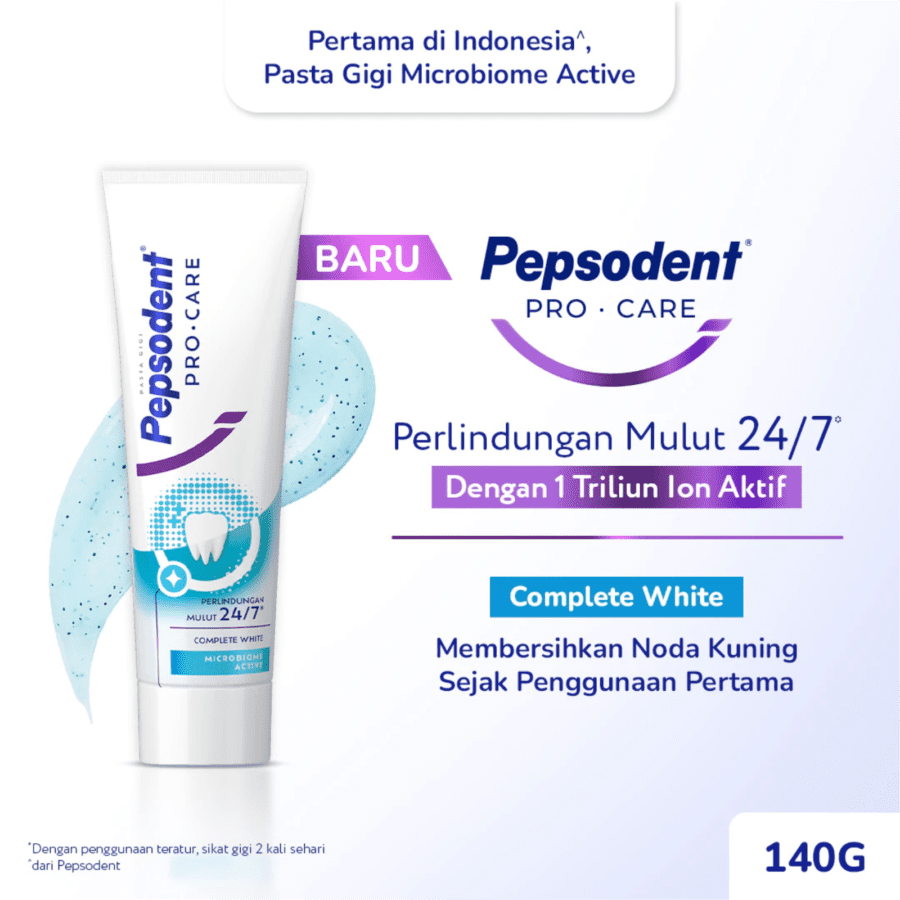 Pepsodent Pro Care Complete White Toothpaste