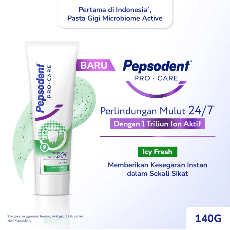 Pepsodent Pro Care Icy Fresh Toothpaste