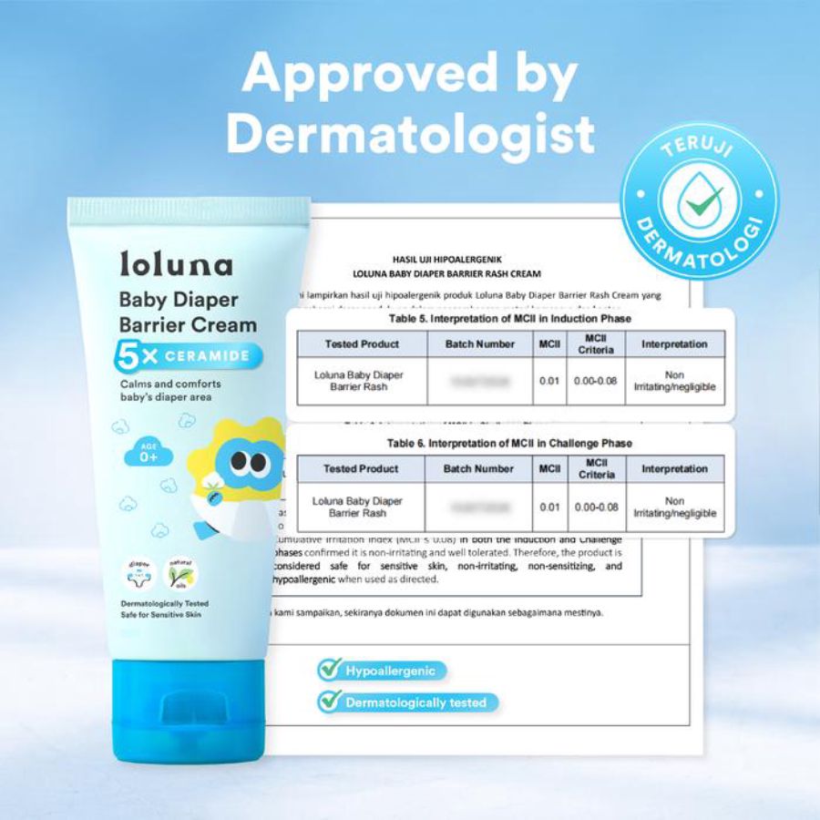 Loluna Baby Diaper Barrier Cream