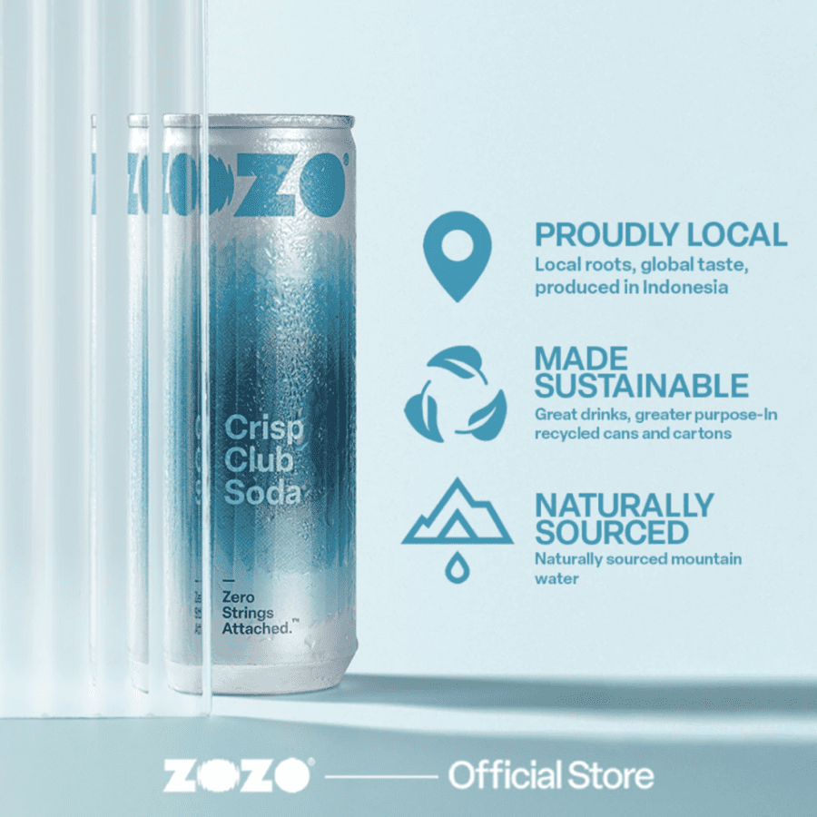 Zozo Crisp Club Soda