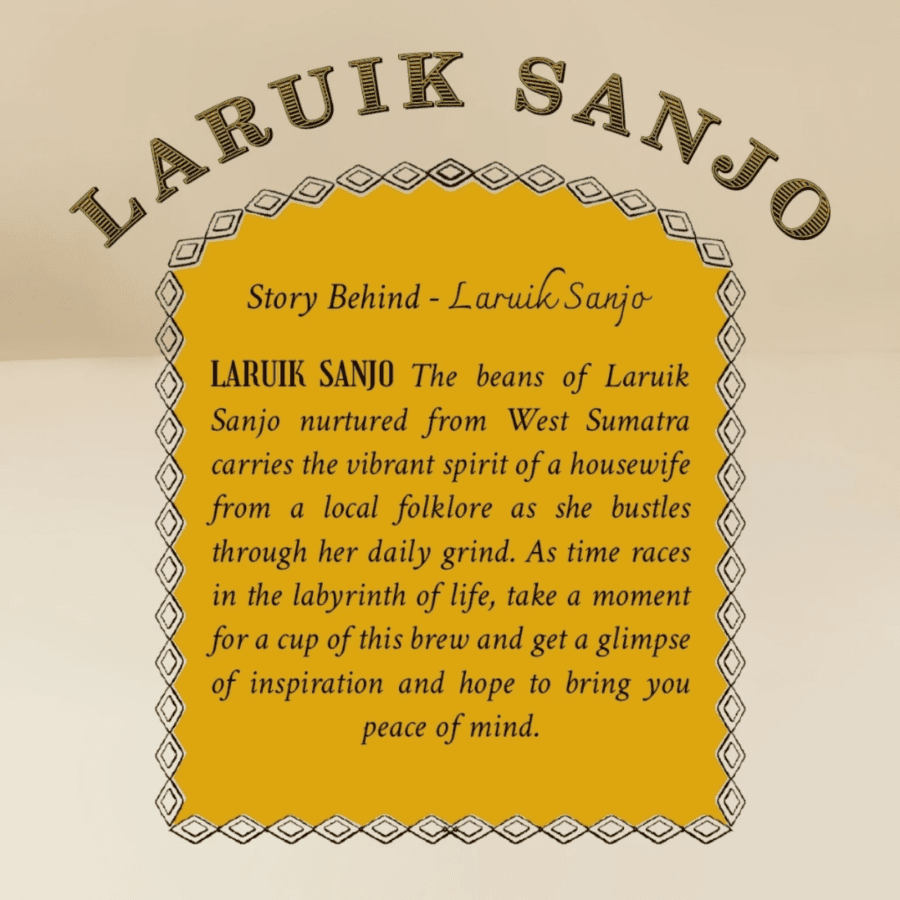 Roemah Koffie Single Origin Laruik Sanjo Coffee Drip