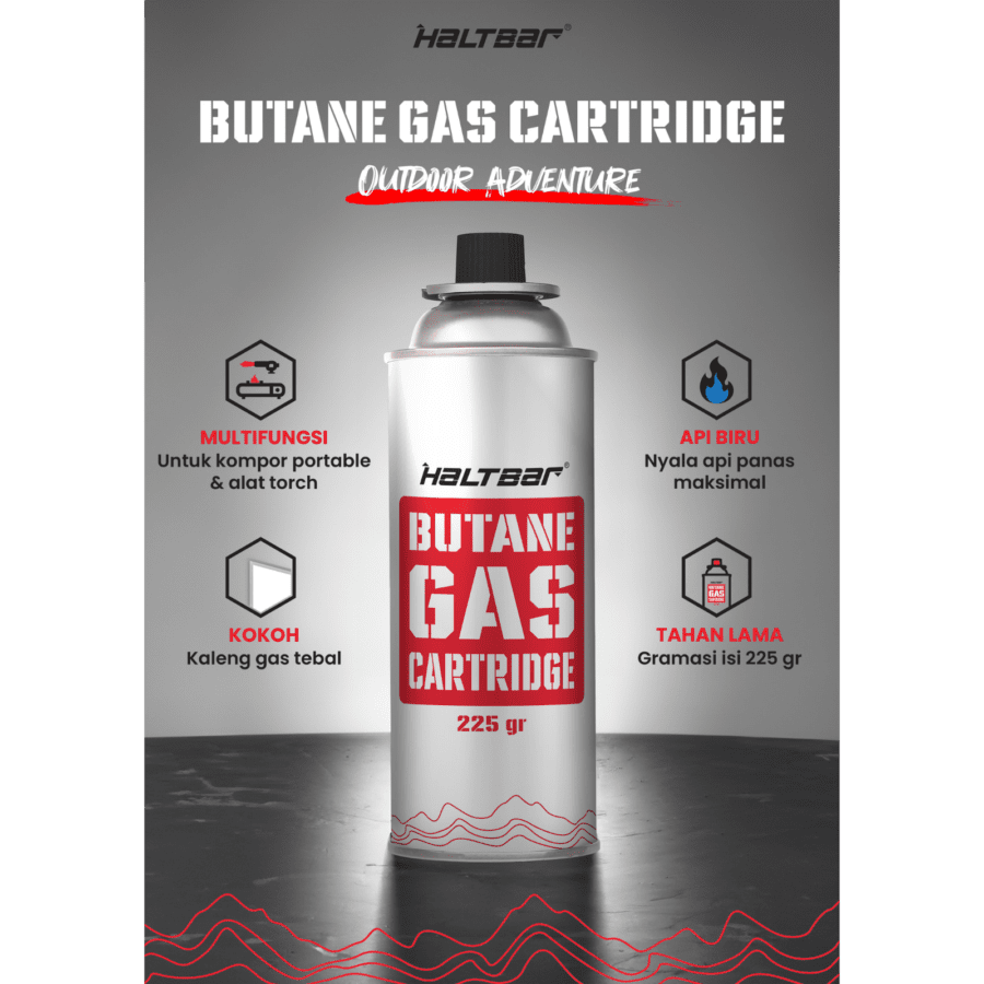 Haltbar Butane Gas Cartridge