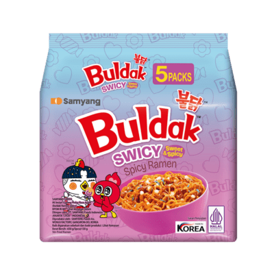 Samyang Hot Chicken Ramen Buldak Swicy Mie Instan Multipack 5 pcs x 130gr