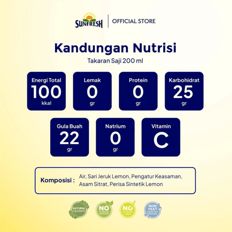 Sunfresh Premium Lemon Juice