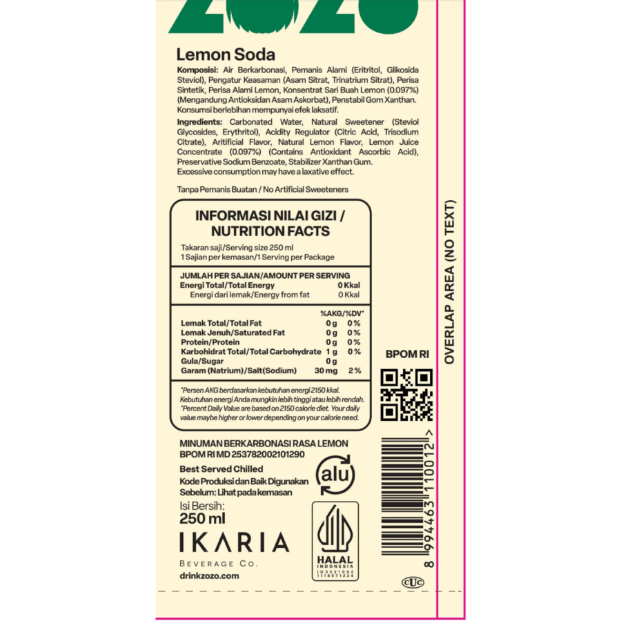 Zozo Lemon Soda