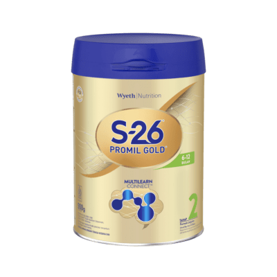 S-26 Promil Gold 2 Formula Lanjutan Vanila 6-12 Bulan Can