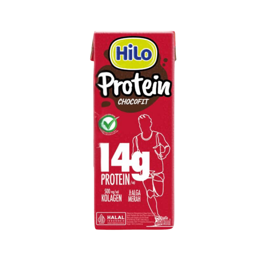 Hilo Protein Chocofit Cokelat Susu UHT
