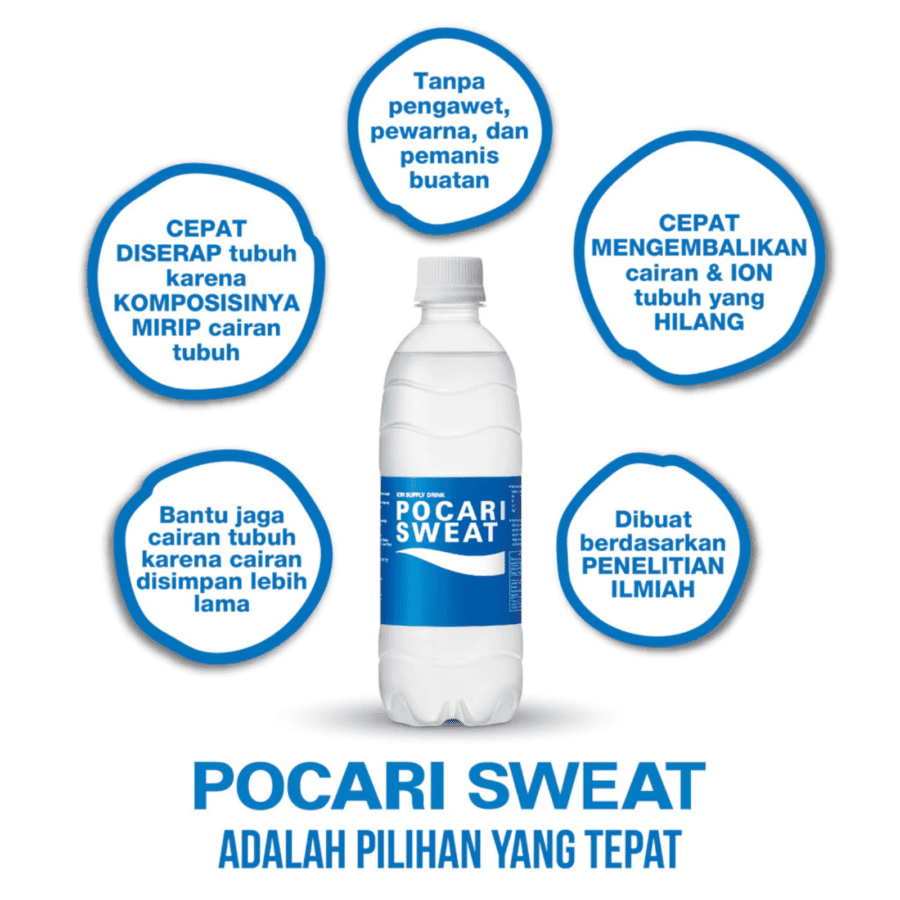 Pocari Sweat Minuman Isotonik PET Multipack 350ml