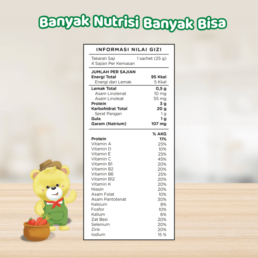 Promina Nasi Tim Ayam Tomat Wortel  1+ Tahun