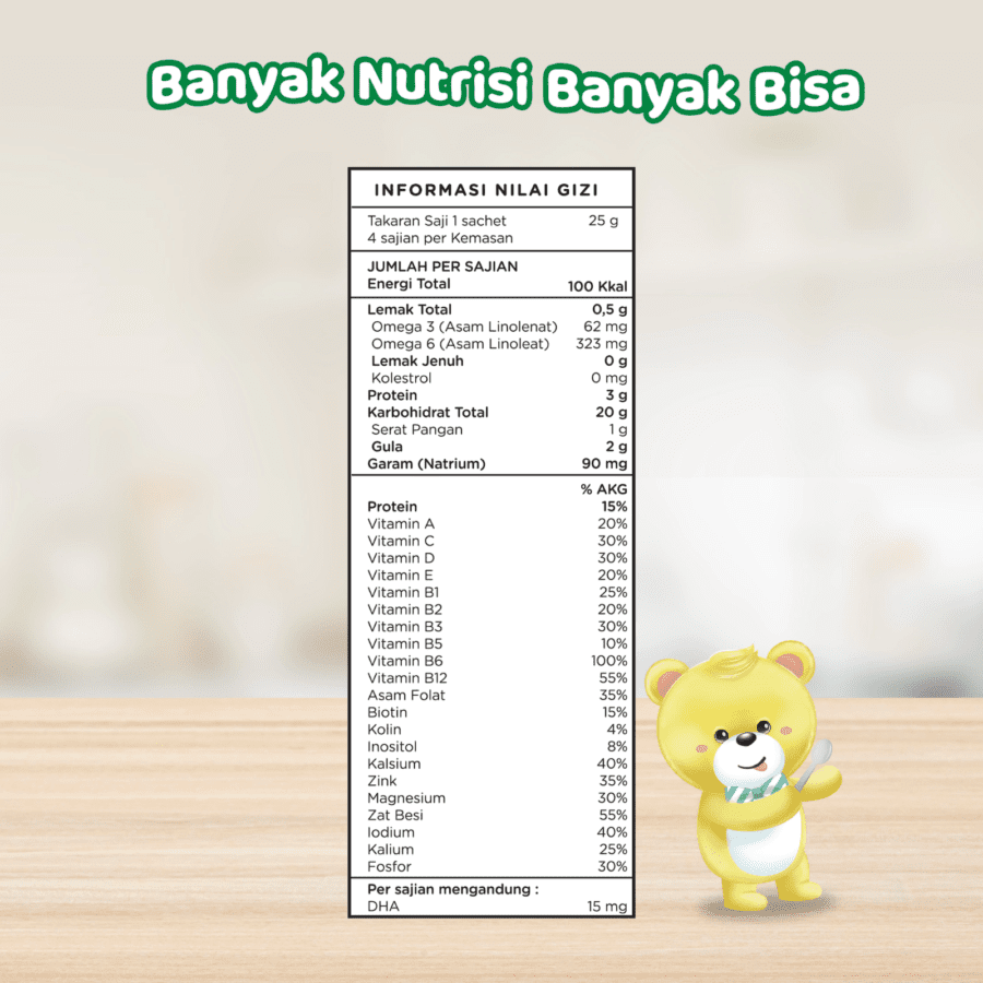 Promina Ala Homemade Ayam Brokoli Labu Kuning MPASI