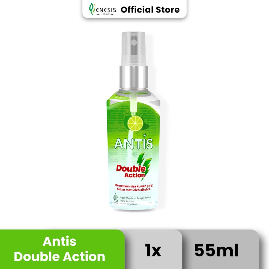 Antis Double Action Jeruk Nipis Hand Sanitizer