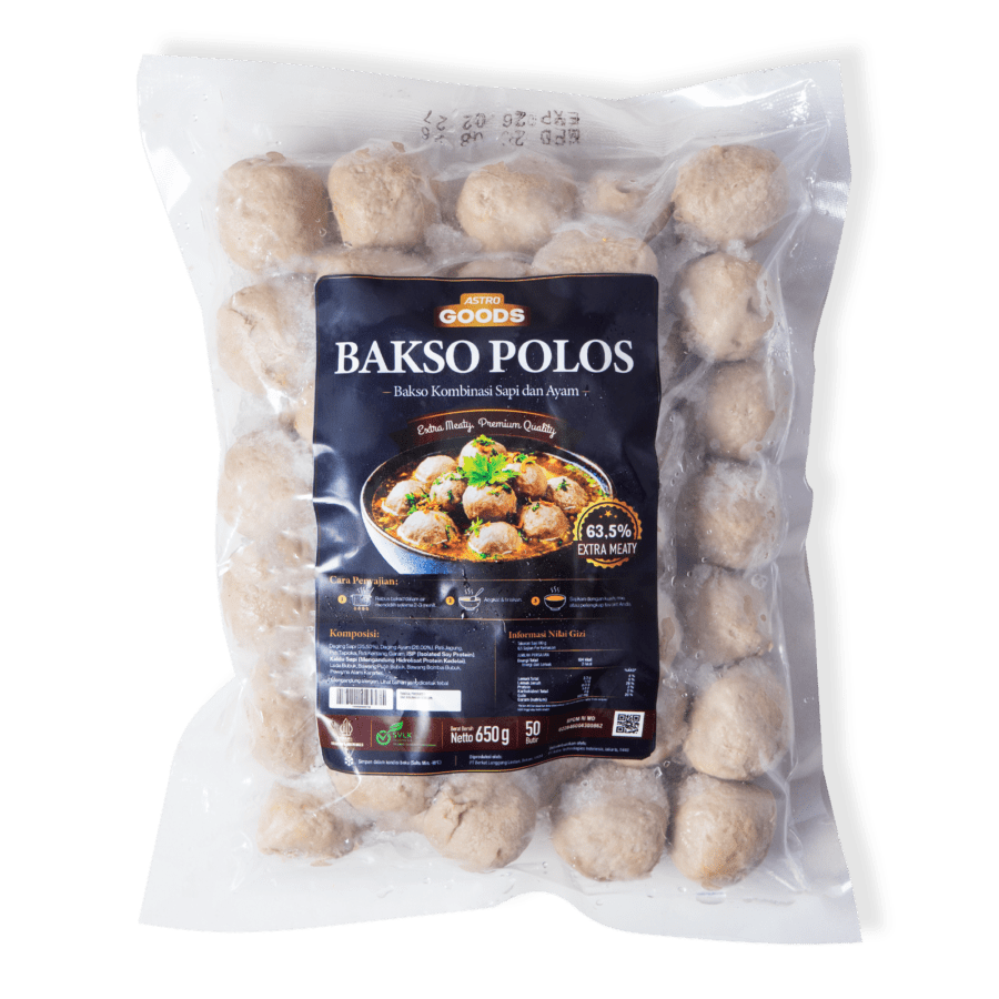 Bakso Polos Kombinasi Sapi dan Ayam Astro Goods