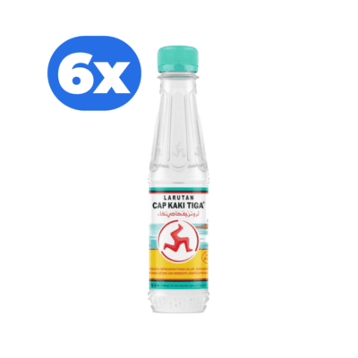 [Bundle 6] Cap Kaki Tiga Tawar Botol 200ml