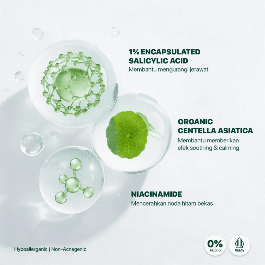 NPURE Centella Asiatica Acne Clear Hydrating & Calming Toner
