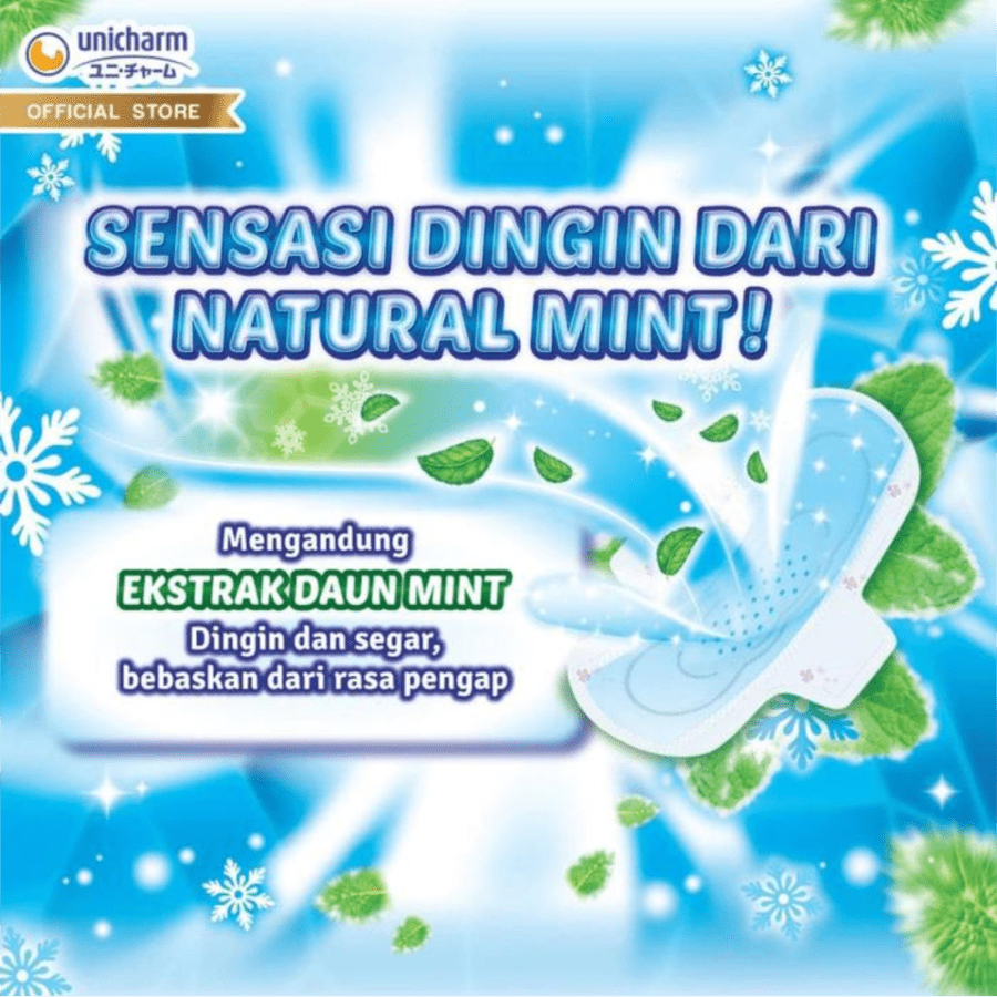 Charm Cooling Fresh Wing 26cm Pembalut Kewanitaan