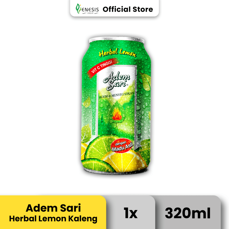 Adem Sari Ching Ku Sparkling Herbal Lemon