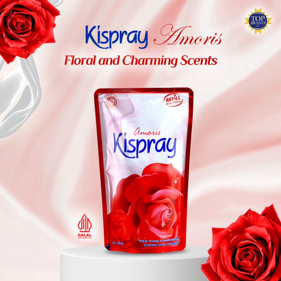 Kispray Amoris Pelicin Pakaian Refill