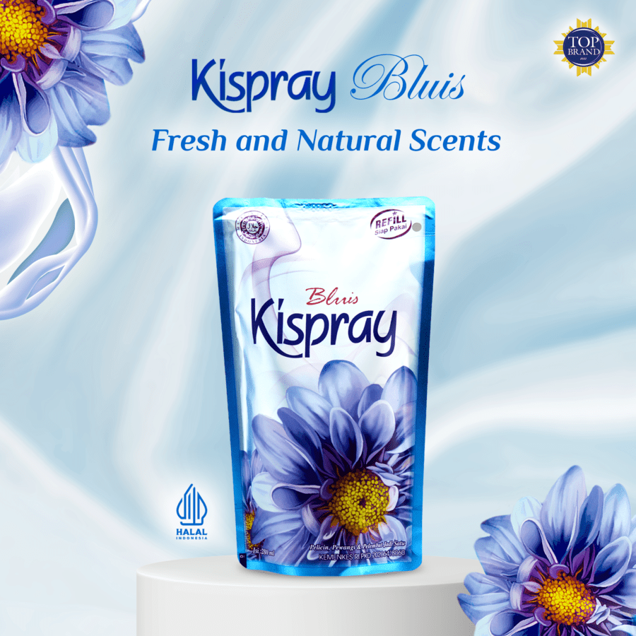 Kispray Bluis Pelicin Pakaian Refill