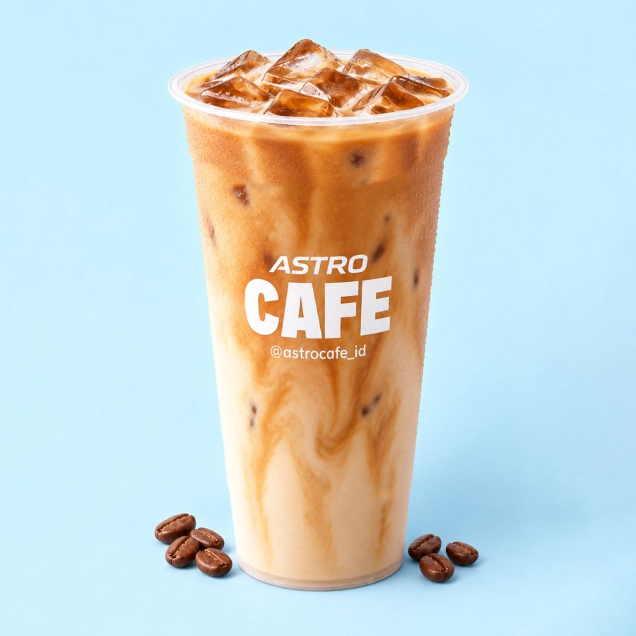 Iced Plain Latte (Espresso Base) - Large