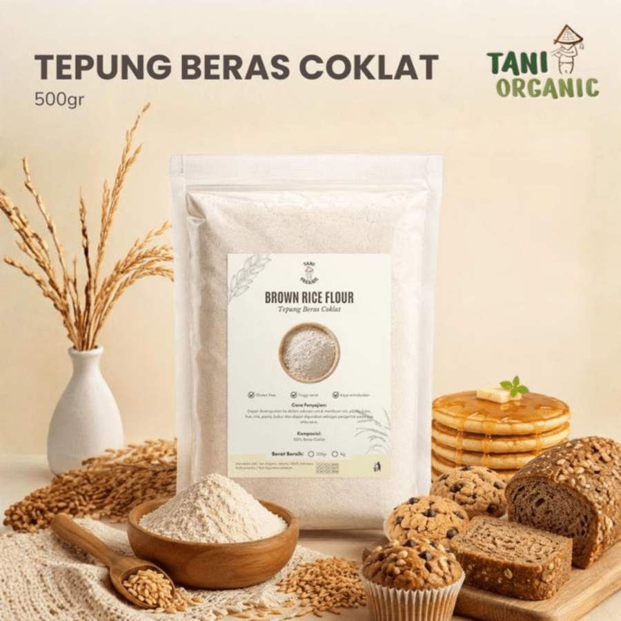 Tani Organic Tepung Beras Coklat