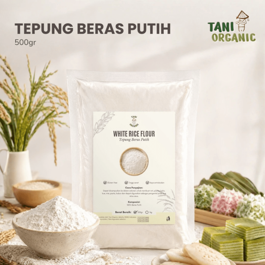 Tani Organic Tepung Beras Putih